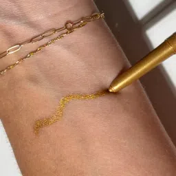 M.A.C Colour Excess Gel Liner - Spark Gold (Embroidered Opulence Collection) image 3