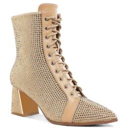 London Rag Women's Beige Derby Boots-picture-37