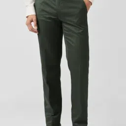 Van Heusen Green Slim Fit Trousers-picture-42