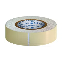 VCR 5 m x 24 mm Waterproof White Double Side Foam Tape, 6 Rolls Per Pack-picture-42