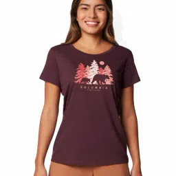 Columbia Wine Daisy Days Graphic Print T-Shirt-picture-39