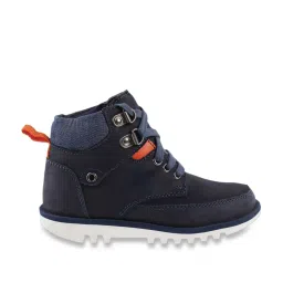 Metro Kids Navy Shoe Lace-up Boots image 2