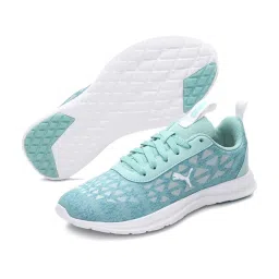 Puma Women's Agile Trip Eggshell Blue Casual Sneakers image 4