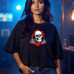 Moda Rapido Women Drop-Shoulder Sleeves T-shirt-picture-14