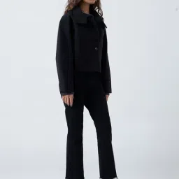 LOV by Westside Black High-Neck Jacket image 3