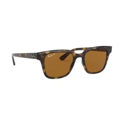 Ray-Ban 0RB4323 Brown Polarized Highstreet Square Sunglasses - 51 mm image 5