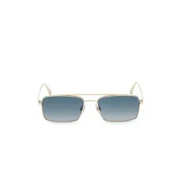 Web Eyewear Blue Rectangular Sunglasses for Men Designed in Italy image 2