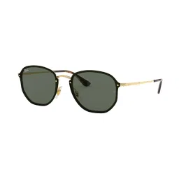 RAY-BAN Unisex UV Protected Green Lens Irregular Sunglasses - 0RB3579N001/7158 image 2