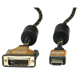 ROLINE CABLE, DVI-D/HDMI A PLUG, 5M, BLACK, 11.04.5893-picture-21