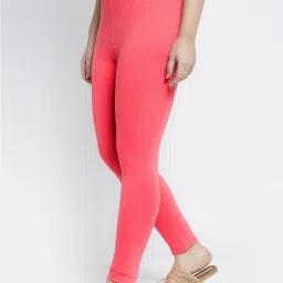 Gracit Blue & Skin Mid Rise Leggings - Pack Of 3 image 4