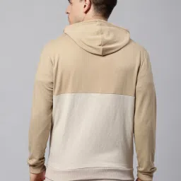 Dennis Lingo Multi Regular Fit Colour Block Hooded Sweatshirts image 2