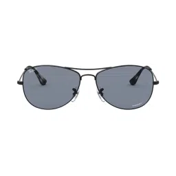 Ray-Ban 0RB3562 Light Grey Anti-Reflective Tech Pilot Sunglasses - 59 mm image 1