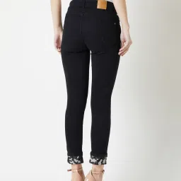 Miss Chase Black Cotton Jeans image 2