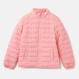 United Colors of Benetton Kids Peach Solid Full Sleeves Jacket-picture-23