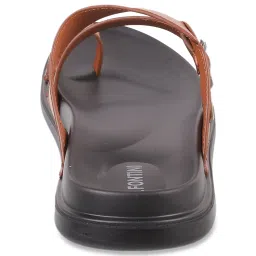J. Fontini by Mochi Men's Tan Toe Ring Sandals image 5
