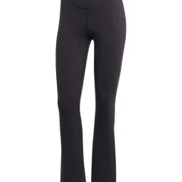 ADIDAS Black Plain Trackpants image 3