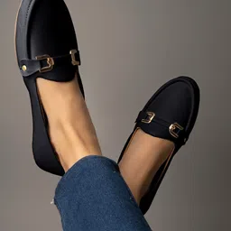Stylestry Women Pointed Toe Loafers-picture-37