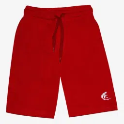 Kiddopanti Kids Black & Red Solid Shorts (Pack Of 2) image 4