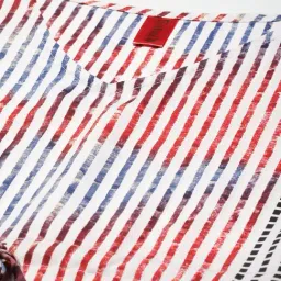 Cottinfab White Printed Kaftan Nighty image 5