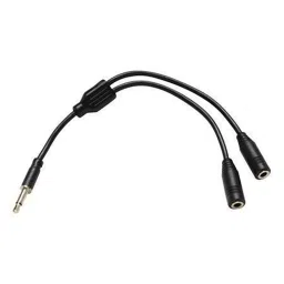 MULTICOMP PRO Audio / Video Cable Assemblies CABLE, 3.5MM MONO PLUG-2 JACK, 6", BLK, 24-13486-picture-27