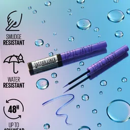 Maybelline New York Tattoo Play Metallic Liquid Eyeliner 2.1ml - Spark image 2
