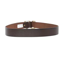 Spykar Brown Textured Casual Leather Belt for Men image 2