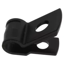 MULTICOMP PRO Cable Clamps / Cable Clips SCREW MNT CABLE CLAMP, #6, PA 6.6, BLK, MP001669 (Pack of 100)-picture-10