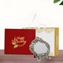 INTERNATIONAL GIFT Silver Plated Photo Frame Gift Set-image-60