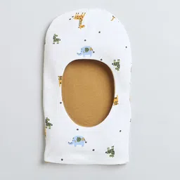 BUMZEE Infants Boys Pack Of 2 Printed Reversible Balaclava Caps image 3