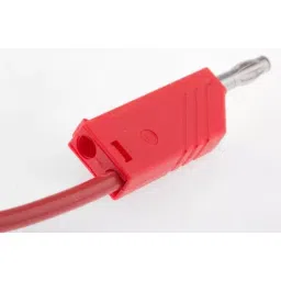 hirschmann test and measurement HIRSCHMANN AND MEASUREMENT 16A 60V DC Red 1.5m Length, 934064101 image 2