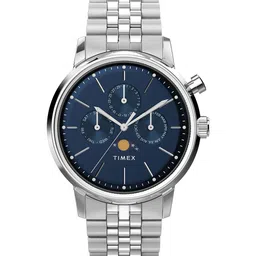 Timex Men Marlin Textured Dial & Stainless Steel Straps Analogue Watch TW2W51300UJ-image-18