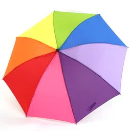 tinsow 8 Rib Rainbow Umbrella Portable LGBT Pride Umbrella Collapsible, Compact and Durable, Lightweight and Cute Travel Rainbow Umbrella For June Pride Month image 2