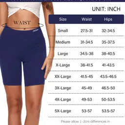 molasus Womens Cotton Boxer Shorts Underwear Anti Chafing Bike Shorts(Regular & Plus Size) image 5