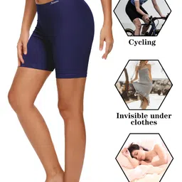 molasus Womens Cotton Boxer Shorts Underwear Anti Chafing Bike Shorts(Regular & Plus Size) image 4