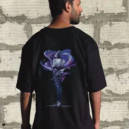 TheBTclub Men Printed Drop-Shoulder Sleeves T-shirt image 4