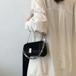 StyleCast PU Structured Sling Bag image 5