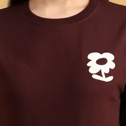 LIMEROAD Women Printed Sweatshirt image 4