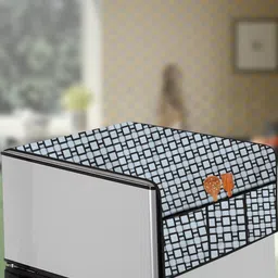 The Furnishing Tree Grey Plastic Refrigerator Cover-picture-13