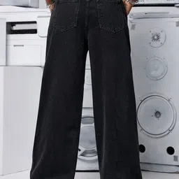 DressBerry Women Comfort Straight Fit High-Rise Light Fade Stretchable Jeans image 2