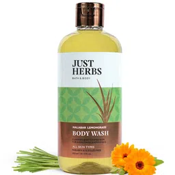 Just Herbs Malabar Lemongrass Shower Gel - 300 ml-image-75