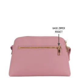 Baggit Blush Solid Small Sling Handbag image 3