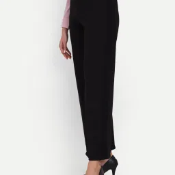 Broadstar Black High Rise Trousers image 3