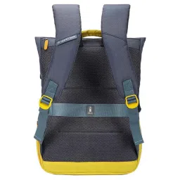 Uppercase Apex 18 Ltrs Blue & Yellow Medium Laptop Backpack image 3