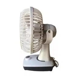 SHATAK Ultra High Speed 225 mm Table Fan White & Grey image 3