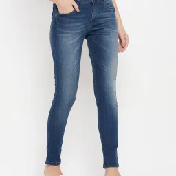 Crozo By Cantabil Blue Regular Fit Mid Rise Jeans image 3