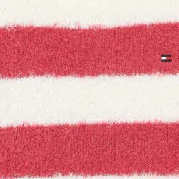 TOMMY HILFIGER Heritage Pink Stripe Striped Boxy Fit Pullover image 4