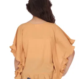 Cutecumber Kids Mustard Solid Top image 2