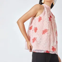 The Label Life Light Pink Printed Top image 3