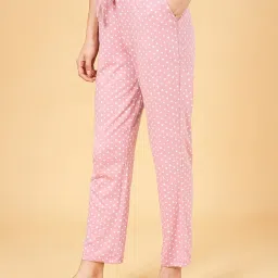 Dreamz by Pantaloons Pink Cotton Printed Pyjamas image 3