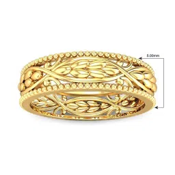 Candere by Kalyan Jewellers 18K Yellow Gold BIS Hallmark Ring for Women image 3